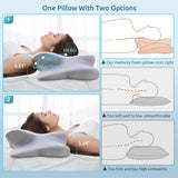 40% OFF + Free Shipping Ergonomic Memory Foam Pillow for Better Sleep