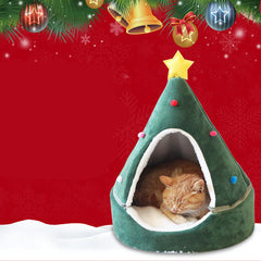 Free Shipping Christmas tree cat litter