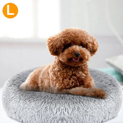 Free Shipping Cozy Plush Dog & Cat Bed – Soft Warm Pet Nest with Non-Slip Bottom