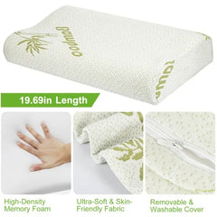 Bamboo Memory Foam Sleep Pillow